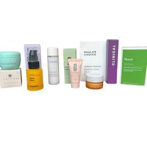 Skincare Set Minis - Tatcha Murad Paula’s Choice Ole Henriksen Laneige Clinique